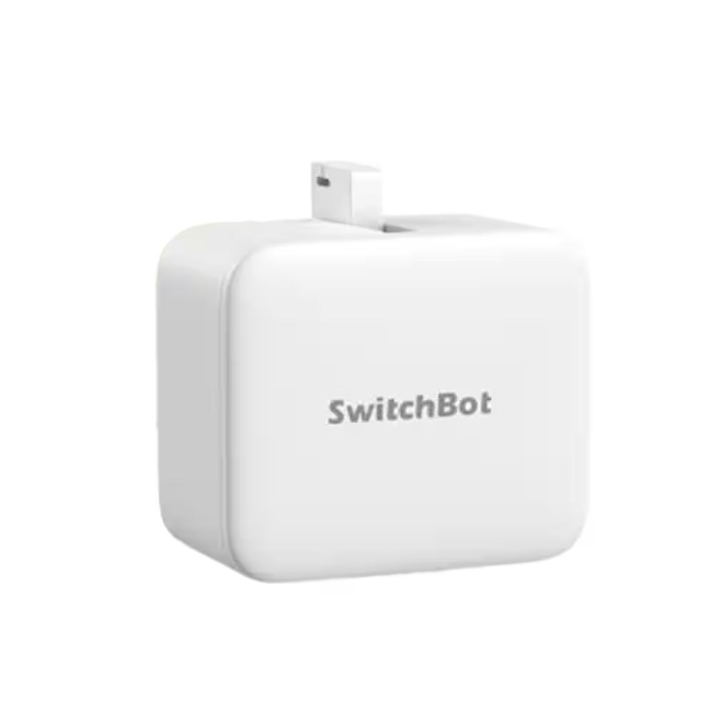 Smart Switch Fingerbot Button Pusher with Timer and App Control for Rocker Switches and 1-Way Buttons, Black