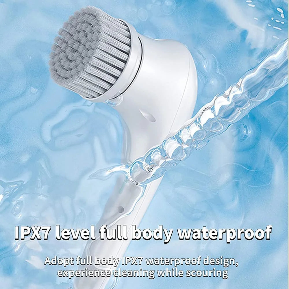 Electric Spin Scrubber Cordless Electric Cleaning Brush Handheld Shower Scrubber for Bathroom, Kitchen, Wall, Tile, Tub
