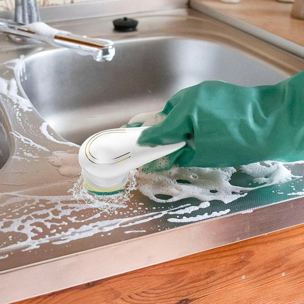 Electric Spin Scrubber Cordless Electric Cleaning Brush Handheld Shower Scrubber for Bathroom, Kitchen, Wall, Tile, Tub